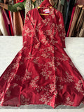 Pure Cotton Stitched Suits With Beautiful Embroidery Work