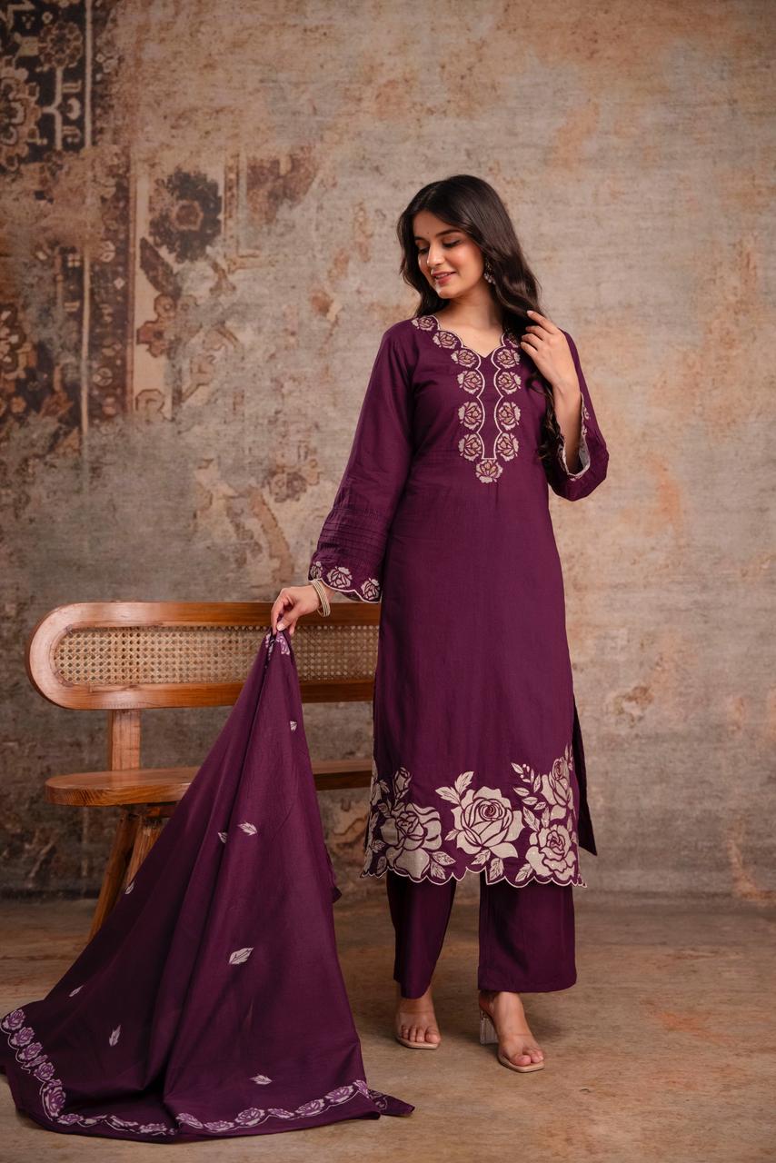 Straight 3 pcs Suit