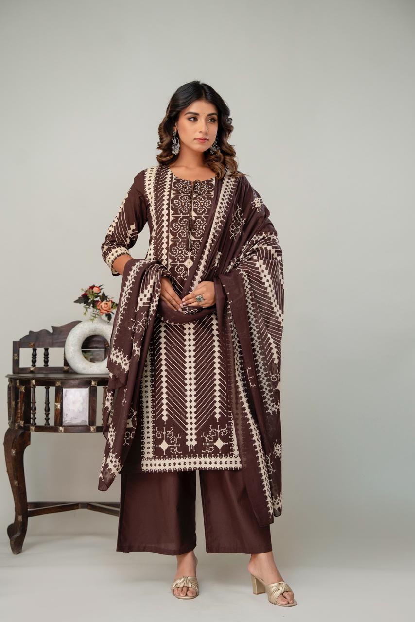 Cotton 3pcs Suit