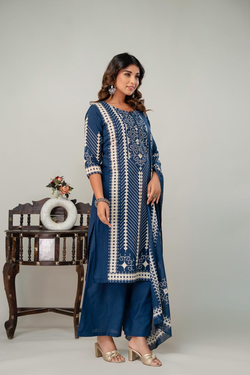 Cotton 3pcs Suit