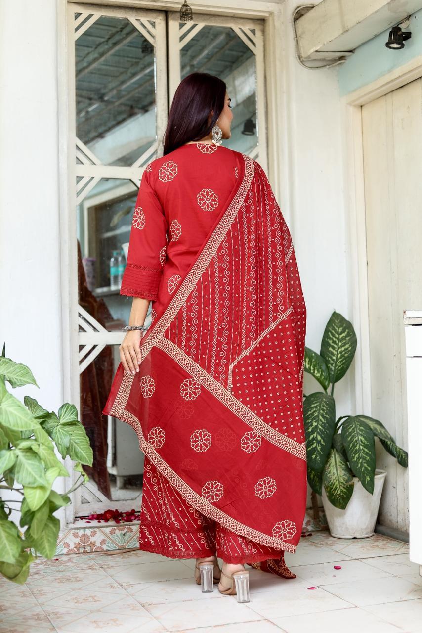Cotton 3pcs Suit