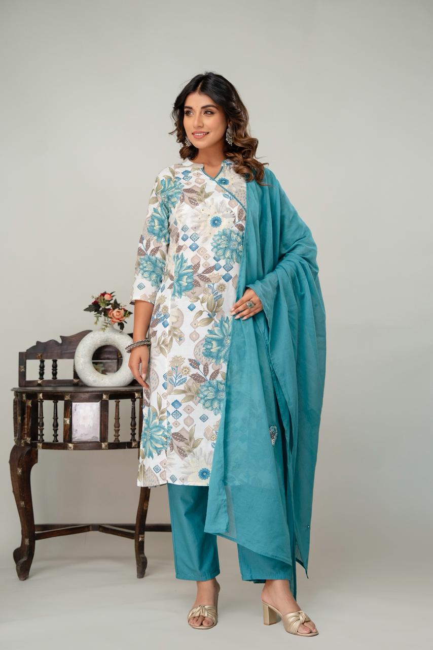Cotton 3pcs Suit