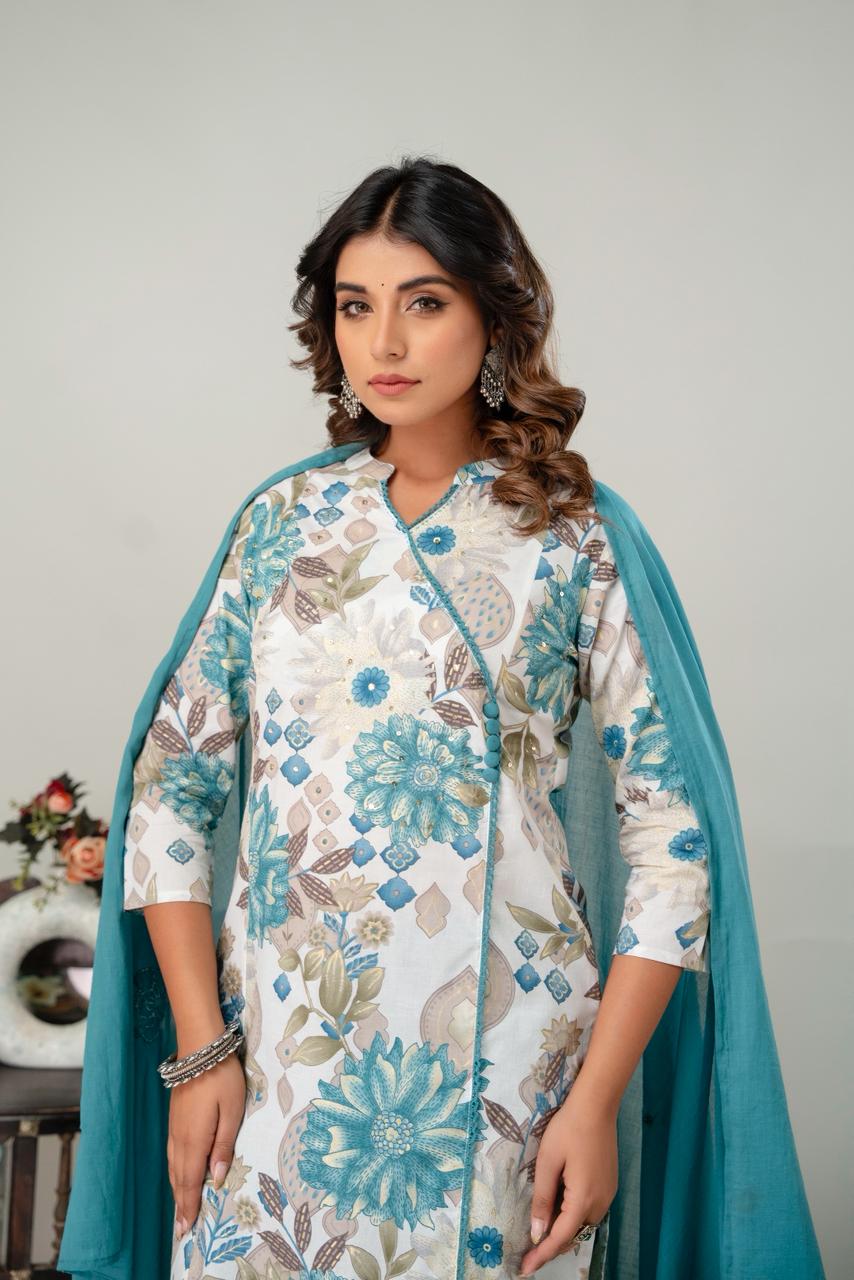 Cotton 3pcs Suit