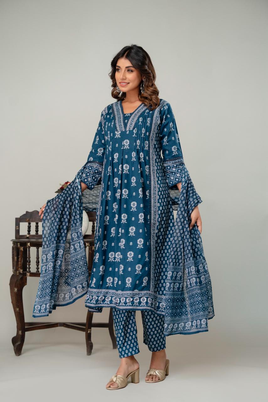 Cotton Aline 3pcs Suit