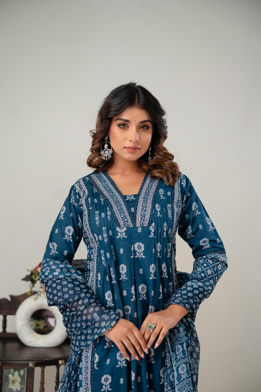 Cotton Aline 3pcs Suit