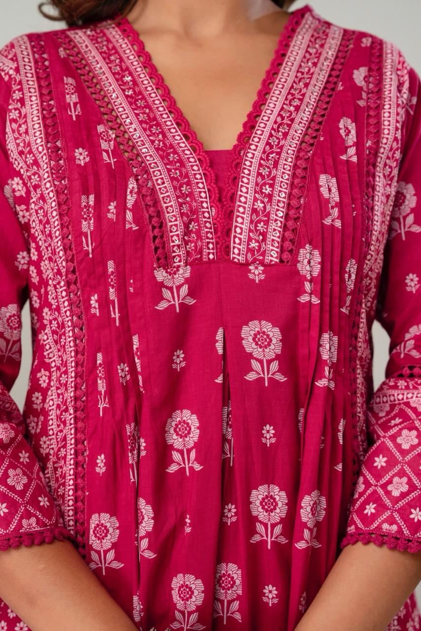 Cotton Aline 3pcs Suit