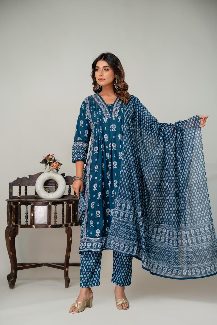 Cotton Aline 3pcs Suit