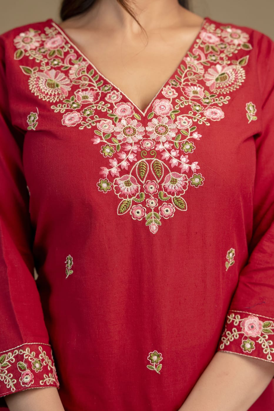 Pure Cotton 3pcs Suit