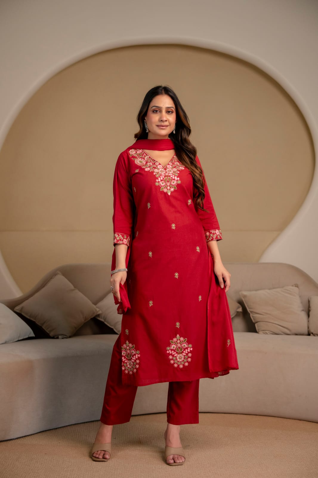 Pure Cotton 3pcs Suit