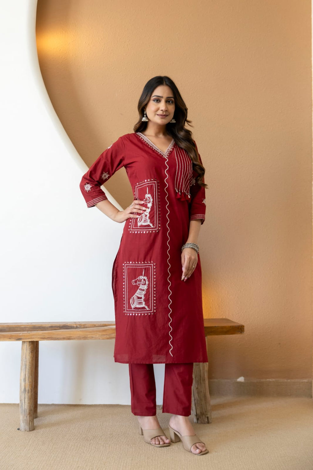 Pure Cotton 3Pcs Suit