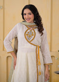Pure Cotton Anarkali 3pcs Suit