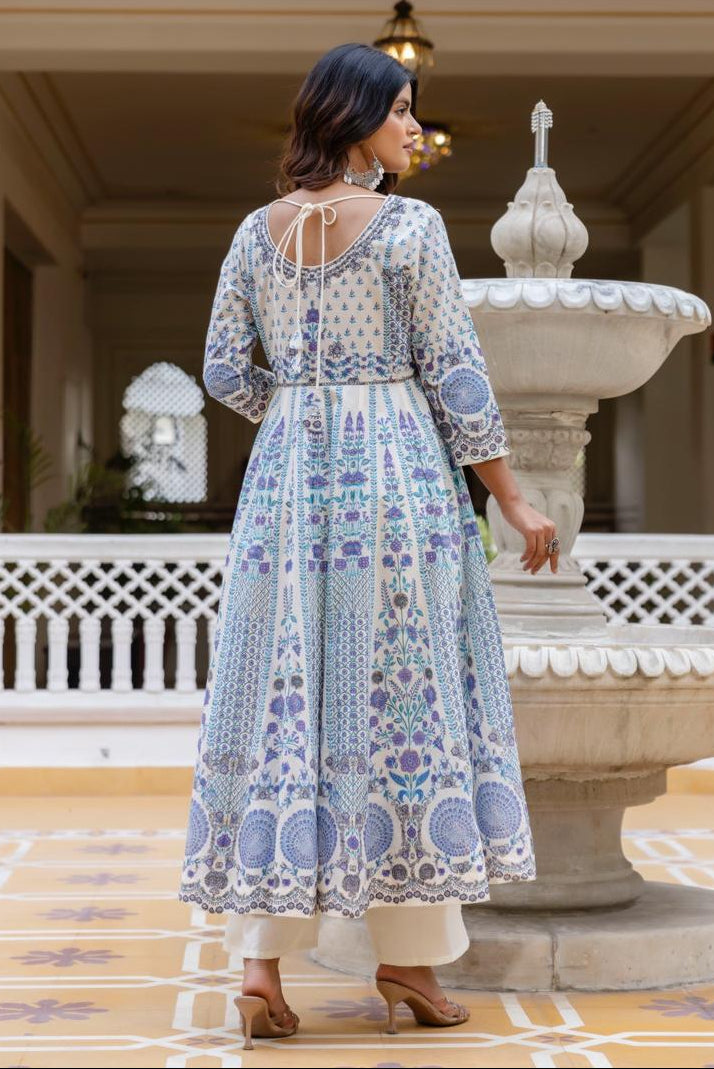 Pure Cotton Anarkali Suit