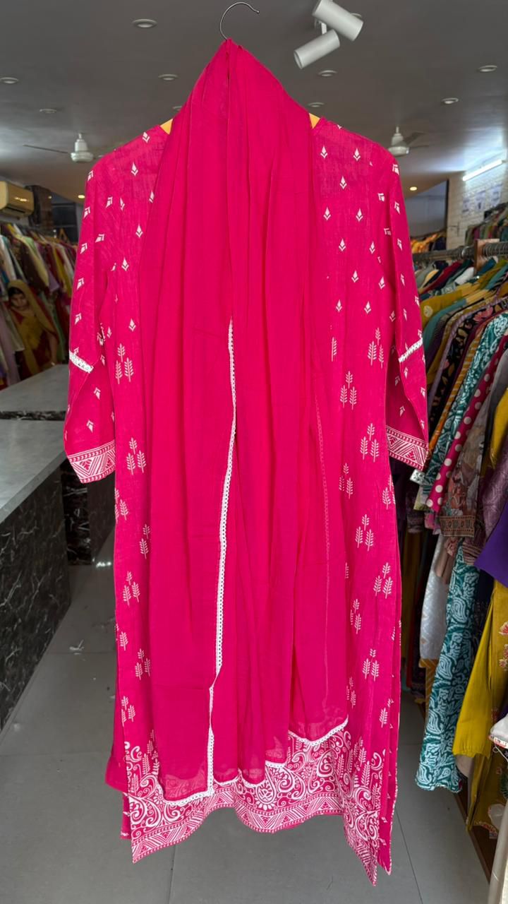 Pure Cotton 3Pcs suit