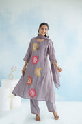 Mal Chanderi Aline Suits