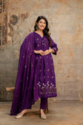 Malmal Stiched Aline Suits