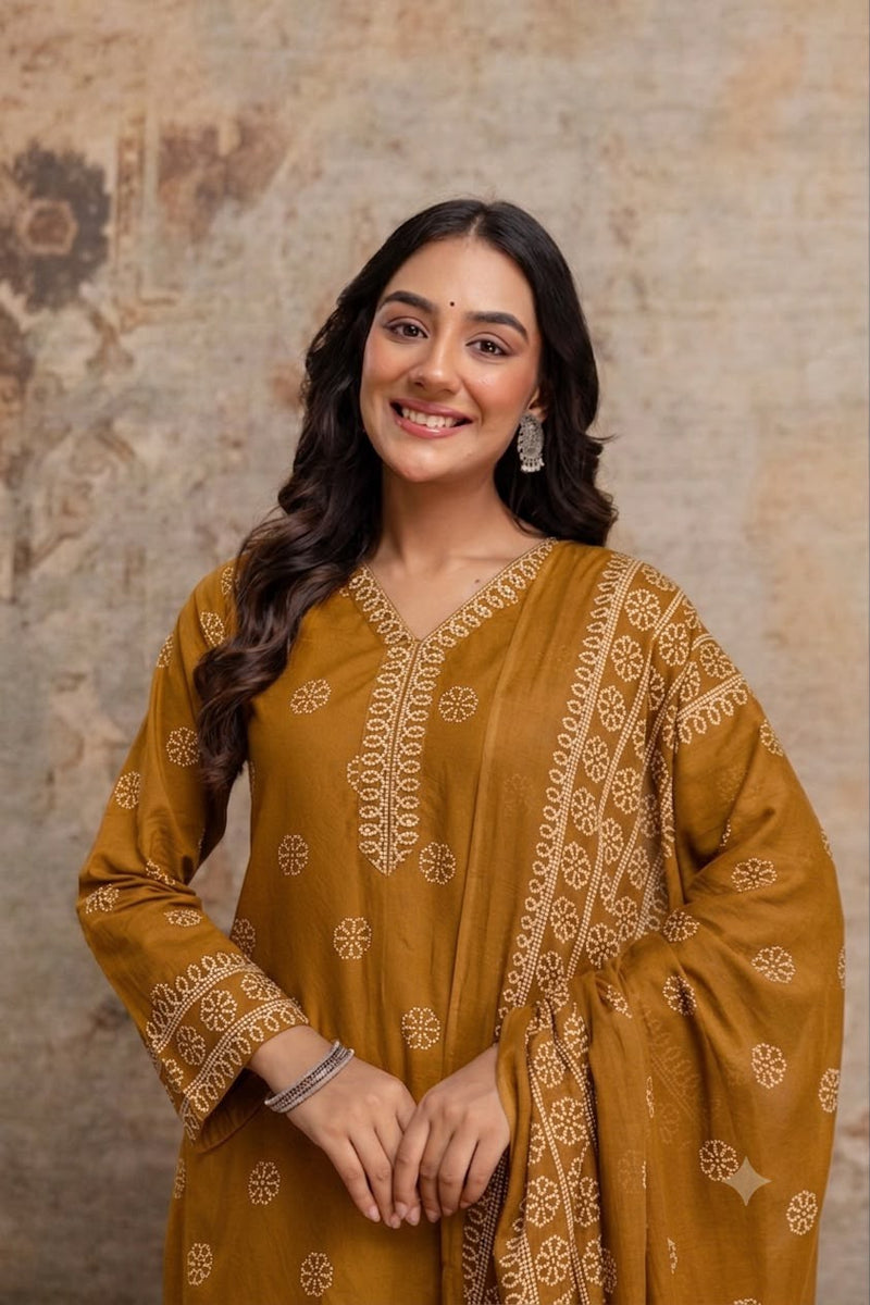 Farshi Salwar Pure Cotton Stiched Suits